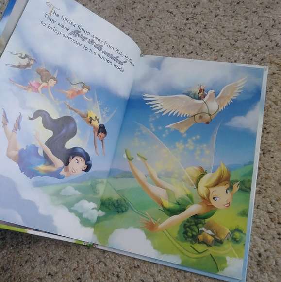 Tinkerbell and the Great Fairy Rescue book - Picture 3 of 5